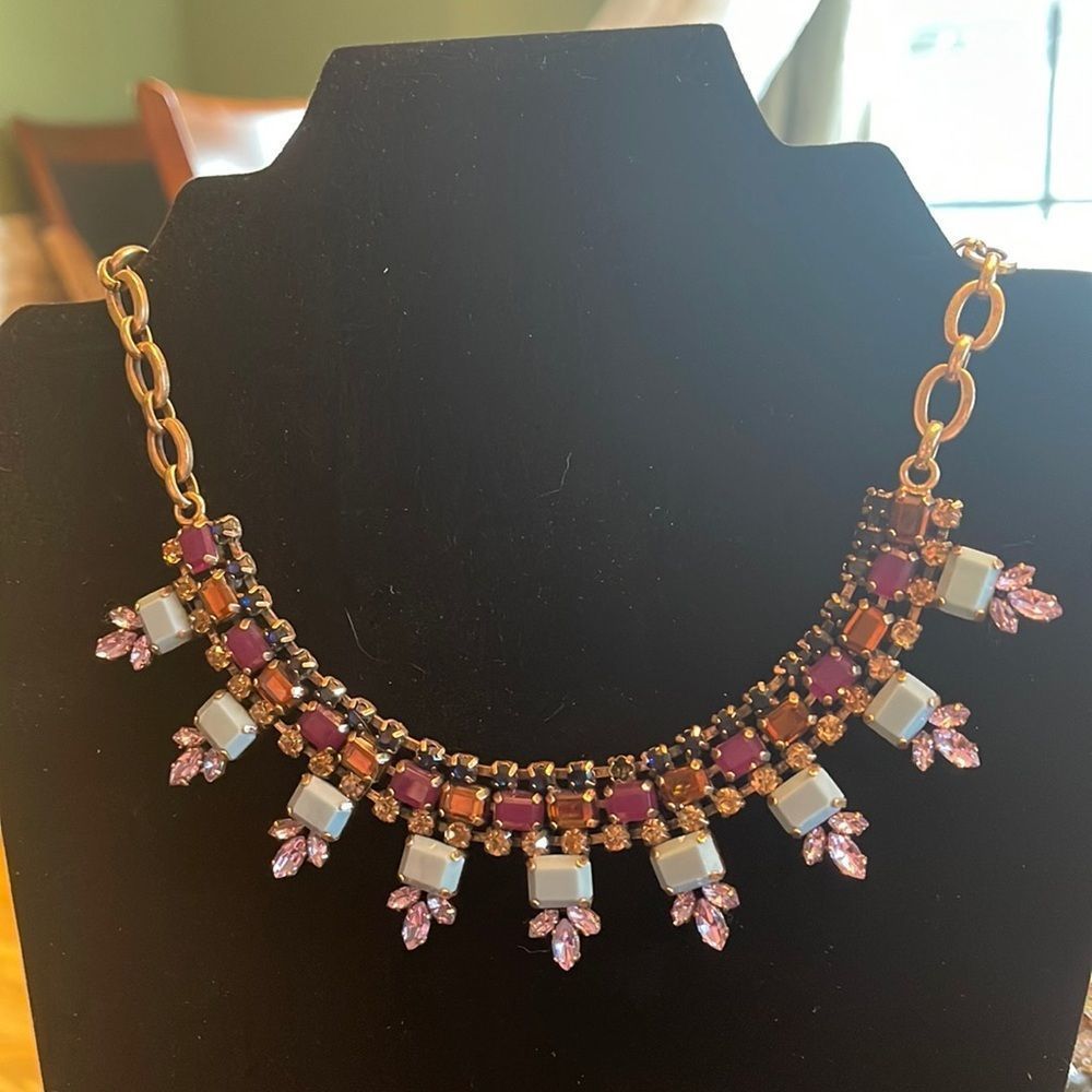 J. Crew Multicolor Statement Necklace